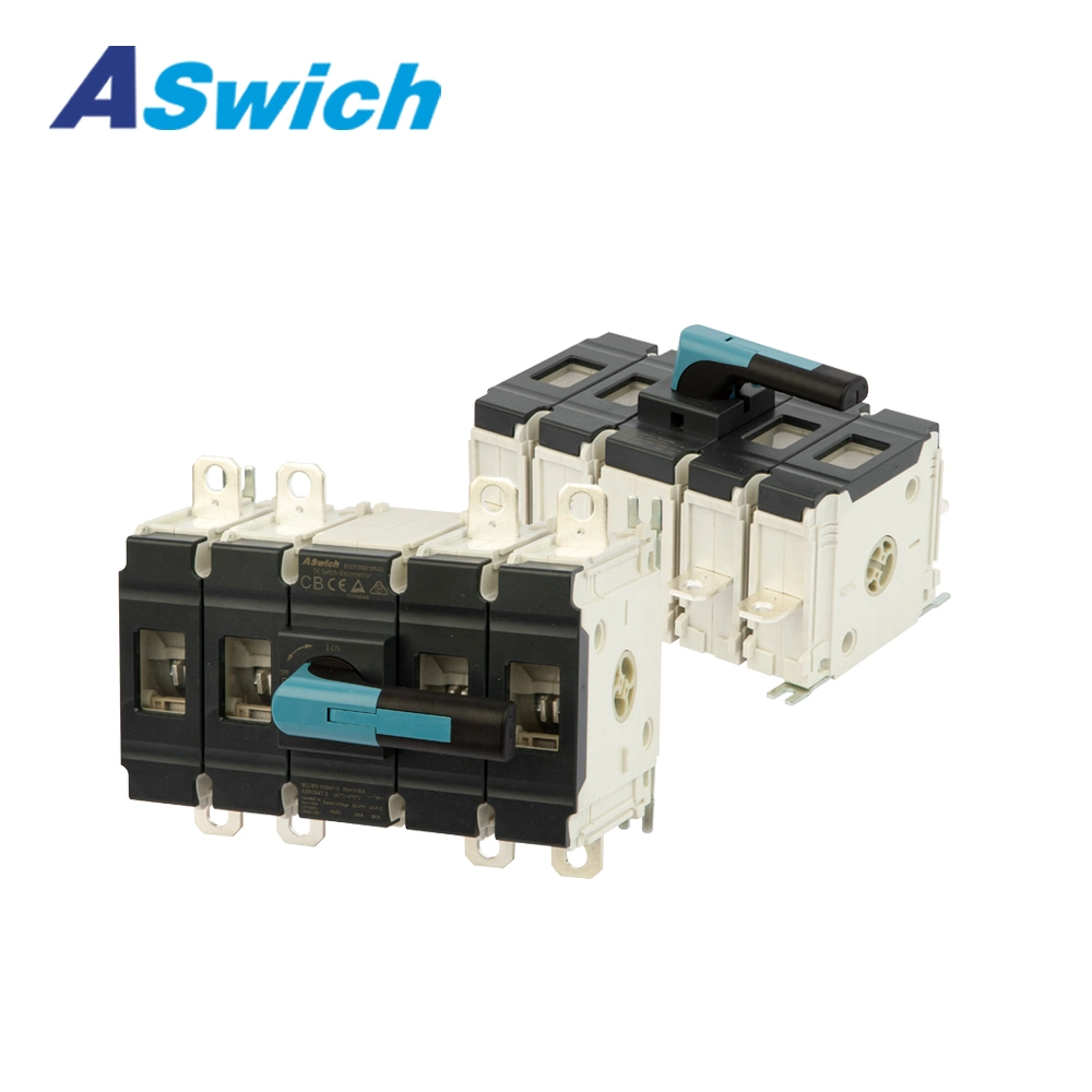 Rotating Load Break Isolation Switch DC Interlock Disconnected Switch 1000V 1500V 300A 400A