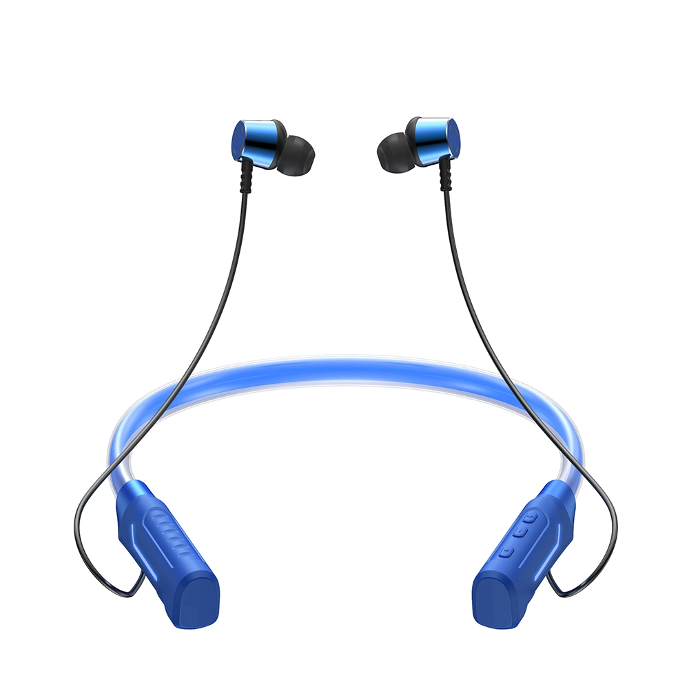 2022 Newest Breathe Light Creative Wireless Sport Earphone Hands Free Bluetooth Headphone mobile Phone Headset PRO Long Play Neckband Bluetooth Earphone