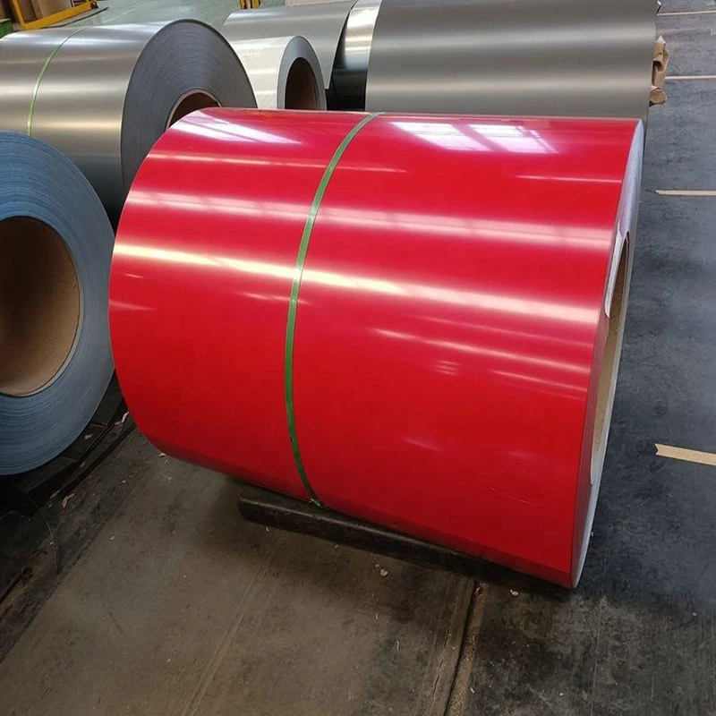 Cold Rolled PPGL PPGI Hot Dipped Galvanized Galvalume Zinc Aluminum PVDF PE Color Coated Prepainted Metal Roofing Steel Sheet Coil