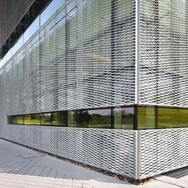 Architectural Expanded Metal/Flattened Expanded Metal Mesh Panel