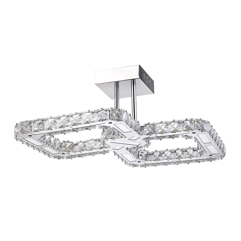 Lámpara de techo LED Cristal moderno comedor Iluminación dormitorio techo Luz