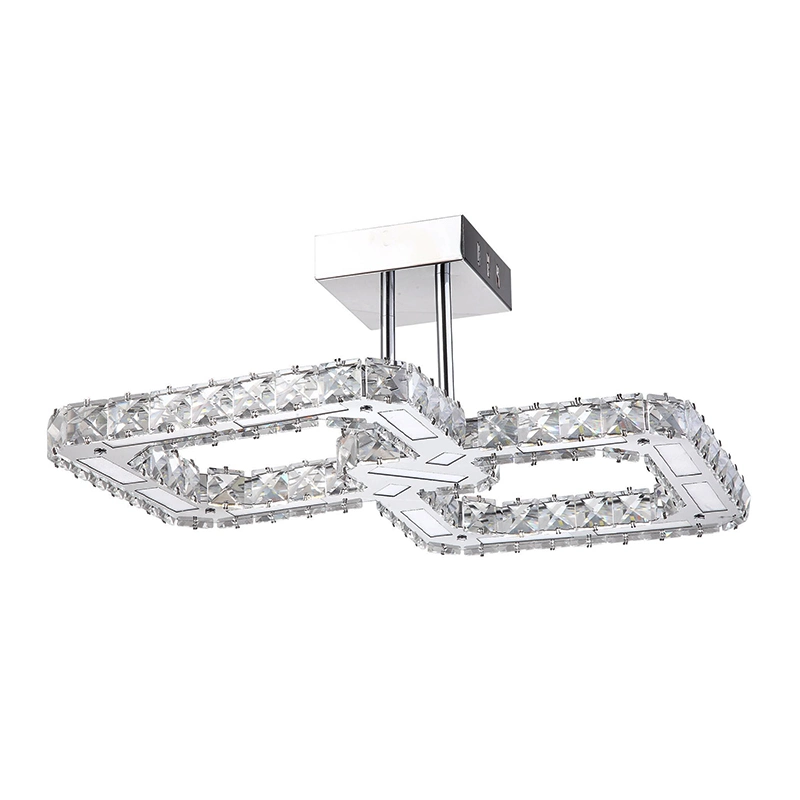 Crystal LED Ceiling Lamp Modern Dining Room Lighting Bedroom Ceiling Light