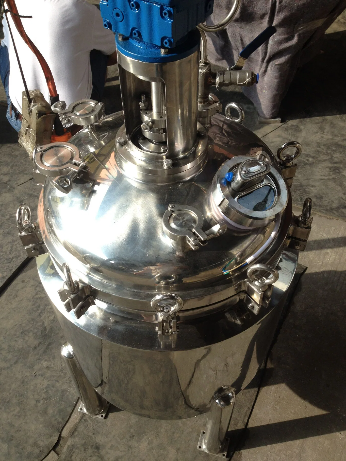 Food and Beverage Stainless Steel Agitator Tank