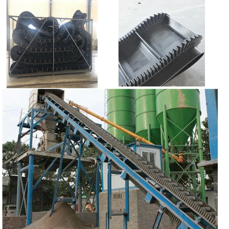 Suitable for Transporting Grain Coal Grain Elevator Buckets Rubber Sidewall Convetor Belt