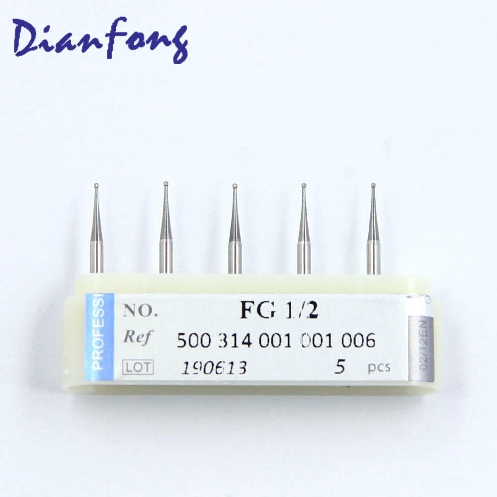 Fg1/2 Ce ISO High Speed Round Dentist Bur ISO 500 314 001 001 006