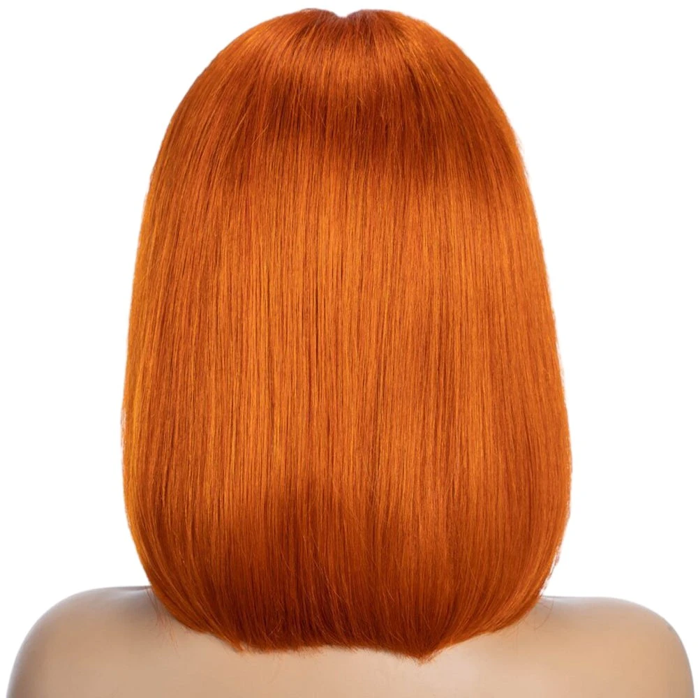 Brasilianische Jungfrau Haar - Kurze Orange Bob Geschnitten