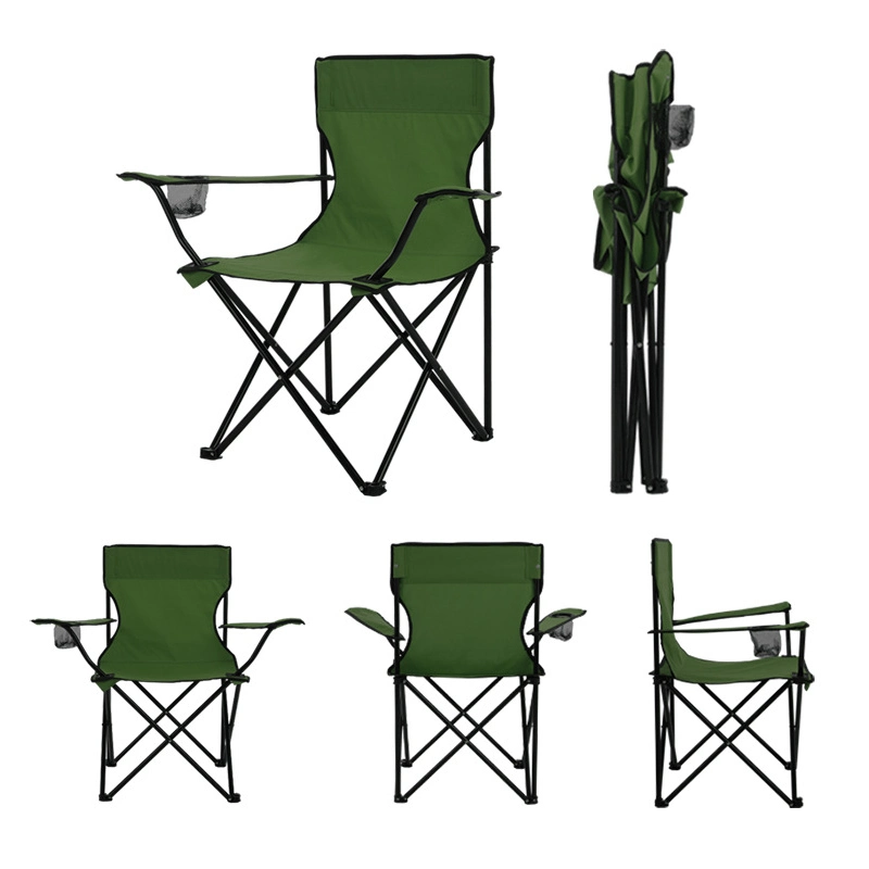 Customizable Logo Portable Folding Oversize Camping Picnic Beach Chair Wholesale Factory Foldable Outdoor Aluminum Chairs