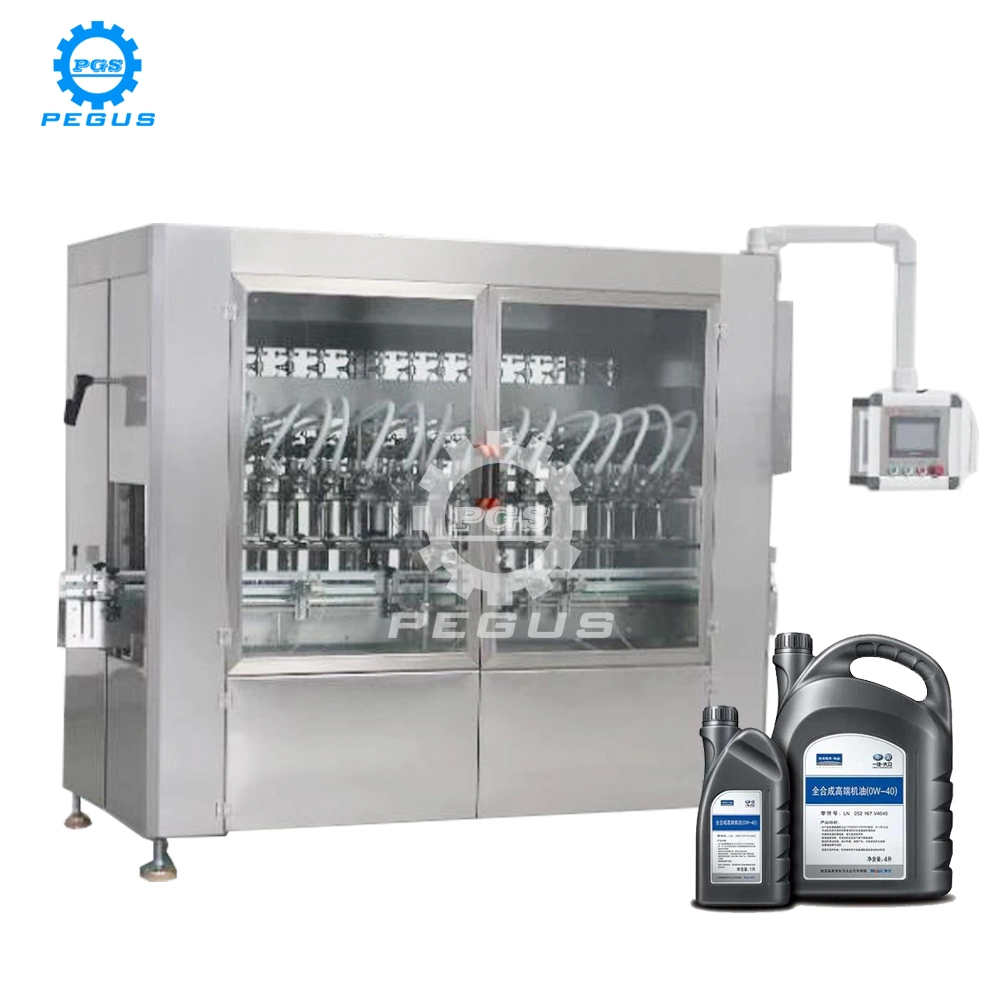 Automatic Alcohol Hand Sanitizer Liquor Vinegar Liquid Filling Machine for Chemical Industry with Capping Labeling Equipment