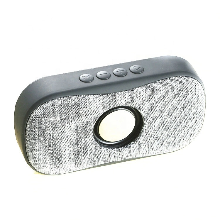 New T19 Cloth Wireless Bt Speaker Portable 3D Stereo Loudspeaker with TF Card Mobile Outdoor Mini Bass Gun