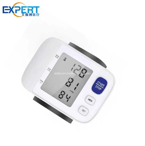 LCD Customizable Sphygmomanometer Price Digital Automatic Bp Machine Wrist Blood Pressure Monitor