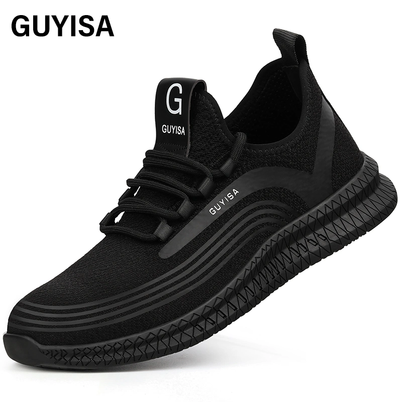 Guyisa Customized Safety Shoes Are Acceptable for Young Men's Outdoor Sports Steel Toe Safety Shoes