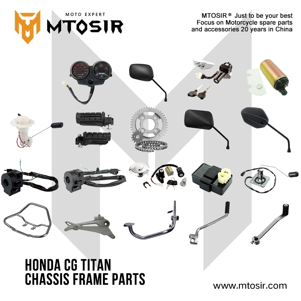 Cadena y rueda motriz Kit de transmisión de la motocicleta Repuesto para Moto Moto Mtosir