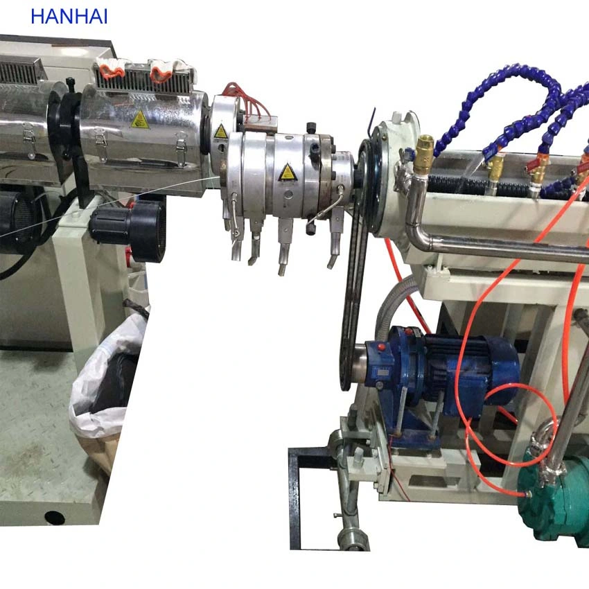 Parafuso cónico duplo Extruder PVC mangueira gotejadora água de escoriação Tubo flexível de extrusão flexível