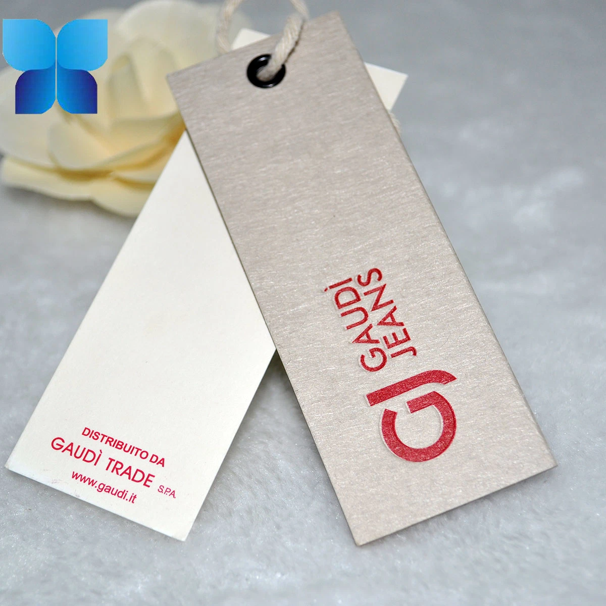 Customized Logo Paper Hangtag Custom for Garment Hangtag