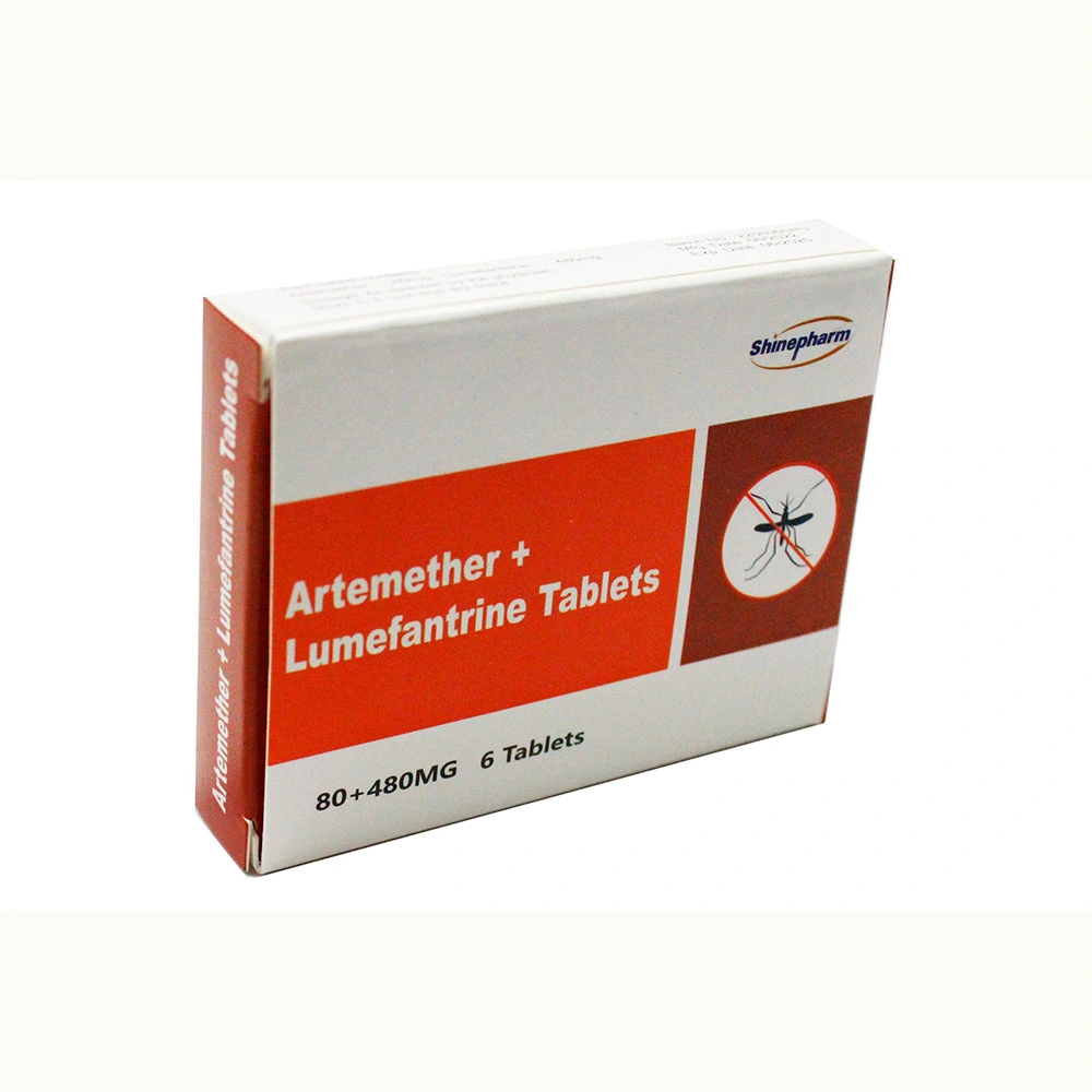 Arteméter+Lumefantrina Tablet antimaláricos con la certificación GMP