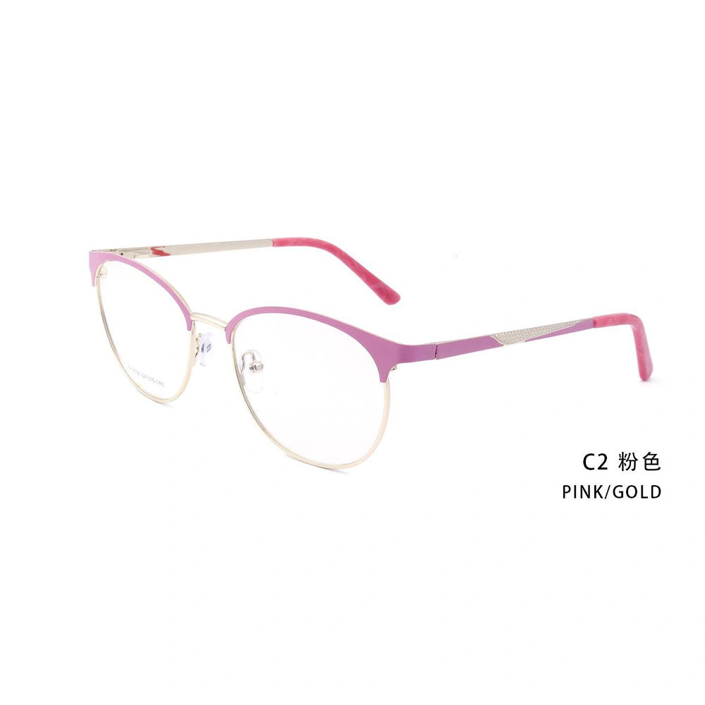 Retro Metal Eyeglasses Frame Classy Unisex Trendrehab Eyewear