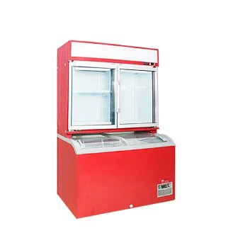 Supermarket Commercial Display Portable Refrigerator and Freezer