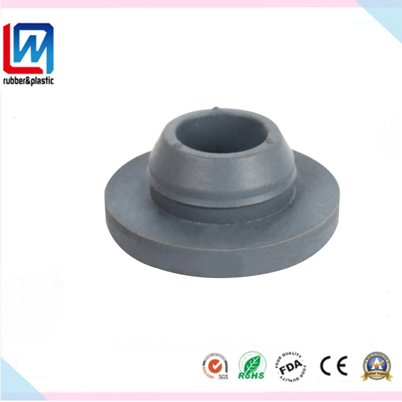 Customized Wear Resisg Rubber Cap Silicone Seal Stopper Plastic Plug Rubber Stopper for Medical Cosmetics Bottle