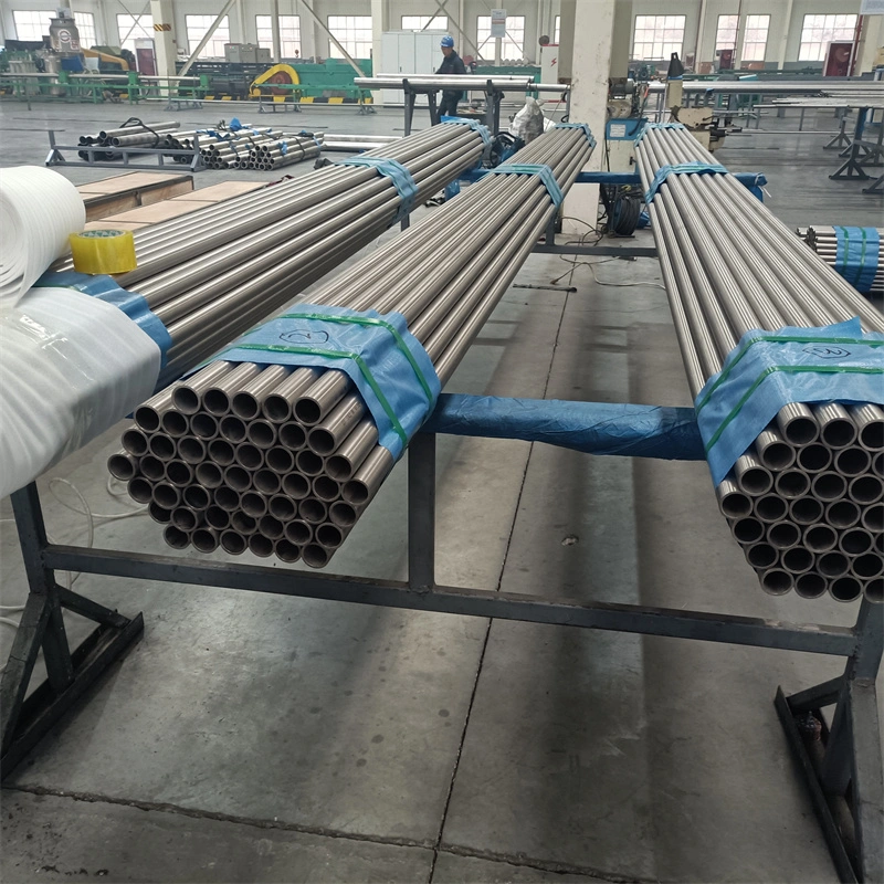 High quality/High cost performance  Titanium Tube, ASTM B338 Titanium Pipes, Grade 1/2 Titanium Pipe Eb1199