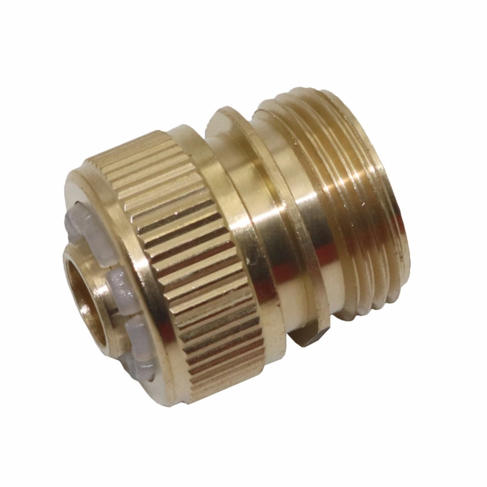 3/4 Inch Male Thread 1/2 Inch Brass Garden Water Hose Connector Hose Fittings