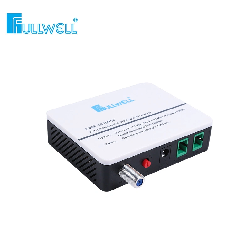 FTTH Optic Mininode AGC Wdm Receiver with RF Output Level Adjustable