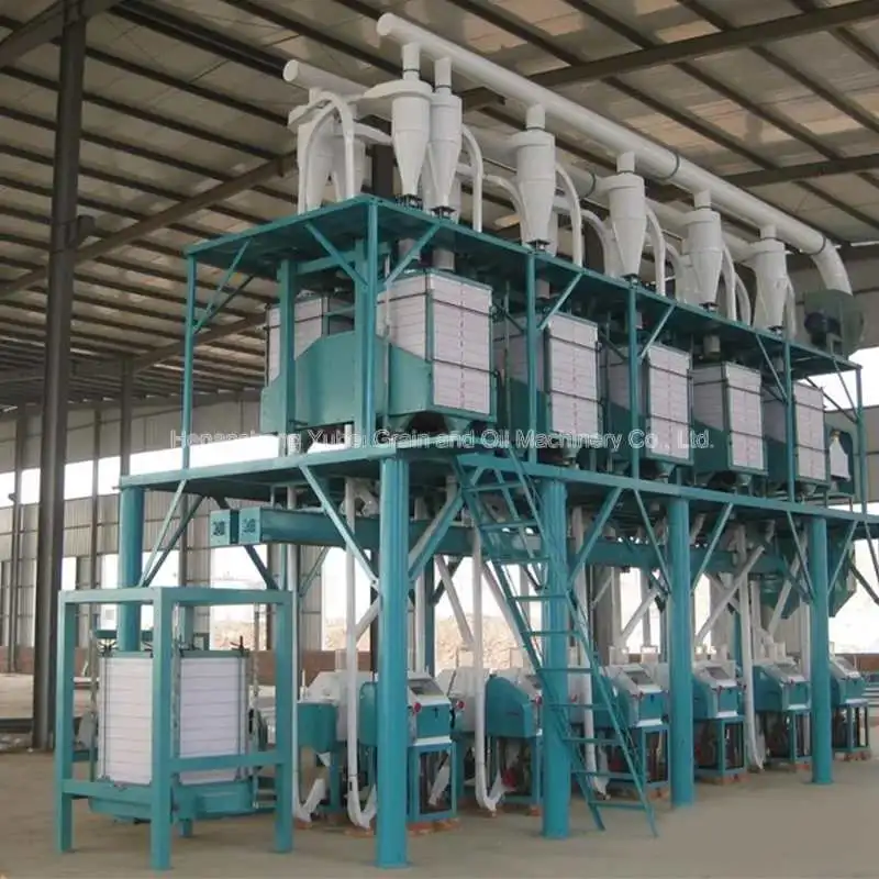 Automatic 50t/D Wheat Bakery Flour Making Mill Machinery for Africa