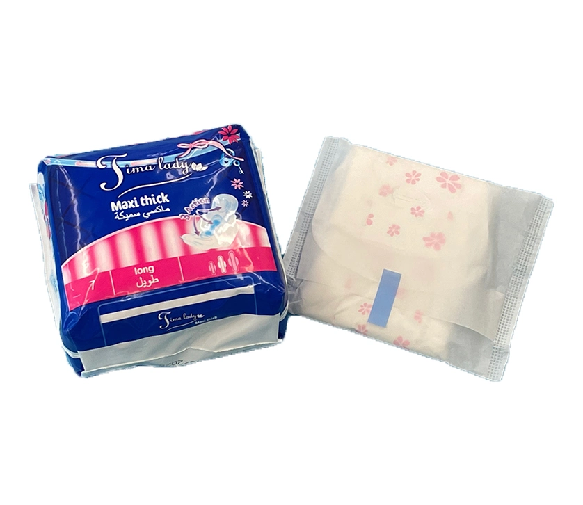 Free Sample Lady Care Sanitary Pads with Anion Chip Wholesaler 290mm Women Sanitary Napkin