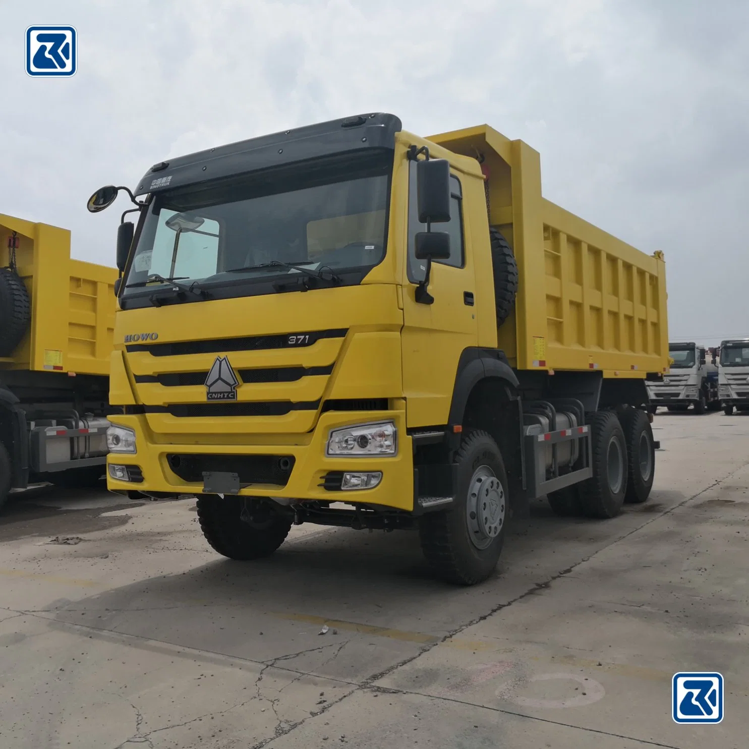 30tons 35tons HOWO 6X4 Hardox 450 Steel Dump Truck