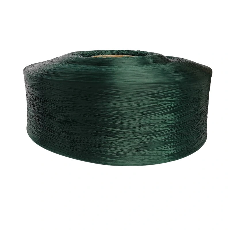 Dark Green, Polypropylene PP Yarn, 72f, 100d-3000d, Recycled PP, EU Environmental Protection Certification, Preferred Products for Outdoor Products, Beach Chair