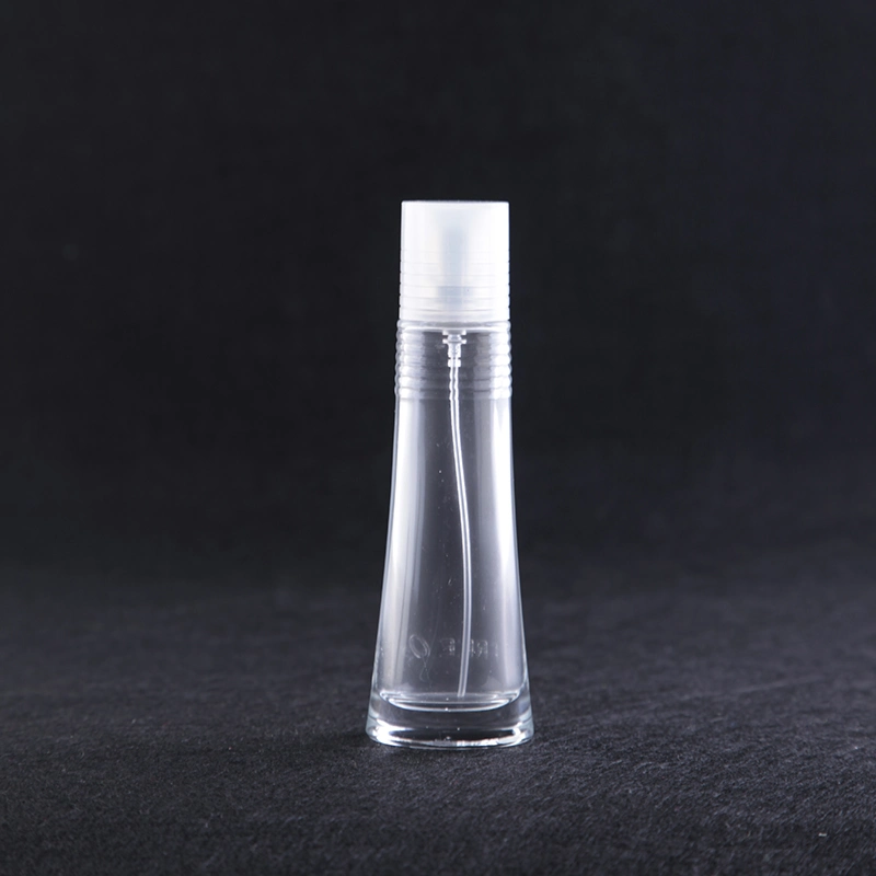 Luxury Beautiful Clear Empty Cosmetic Packaging Fragrance Glass Perfume Bottles with Micro Sprayer
