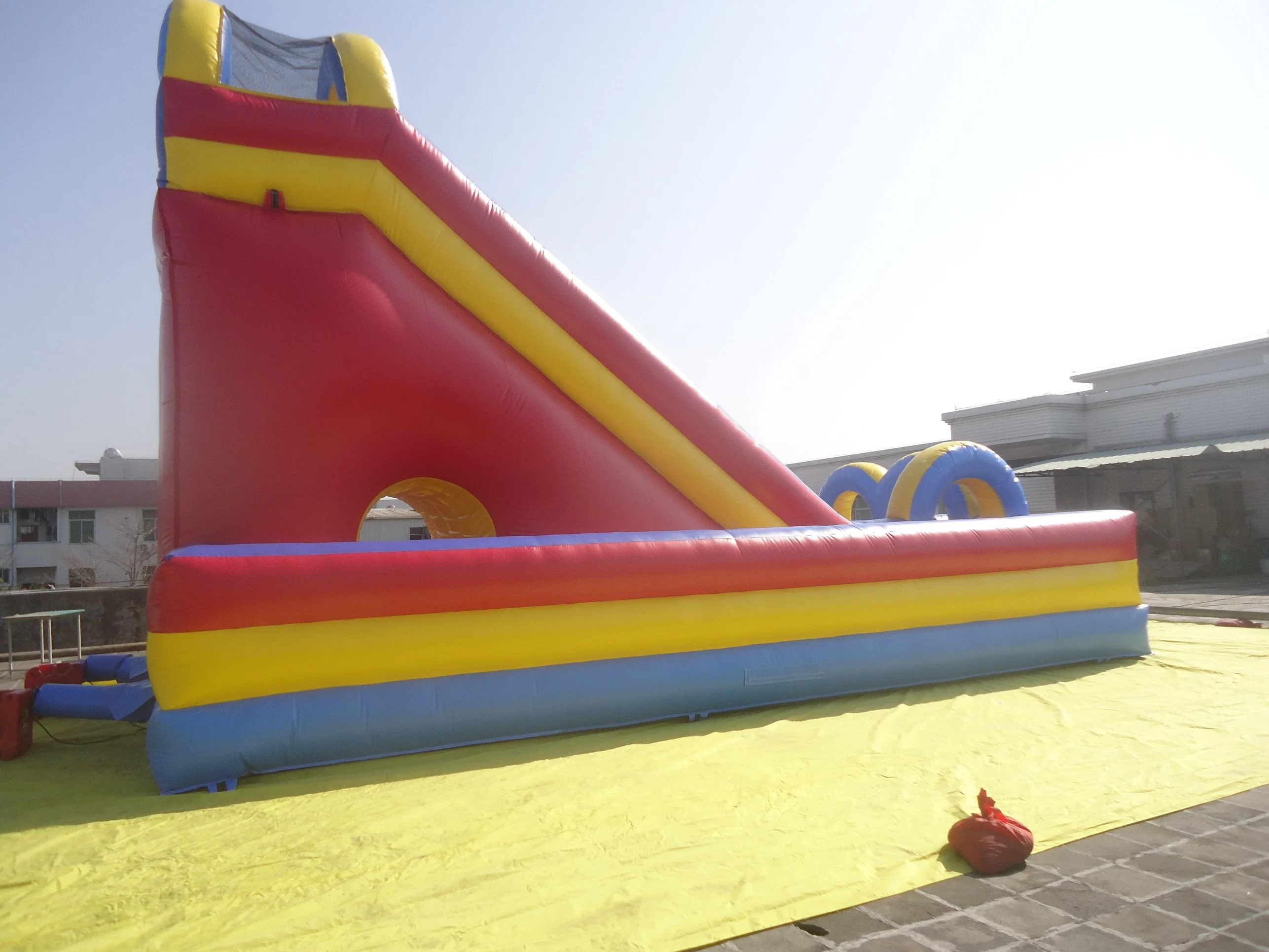 Indoor Outdoor PVC Tarpaulin Inflatable Playground Slide