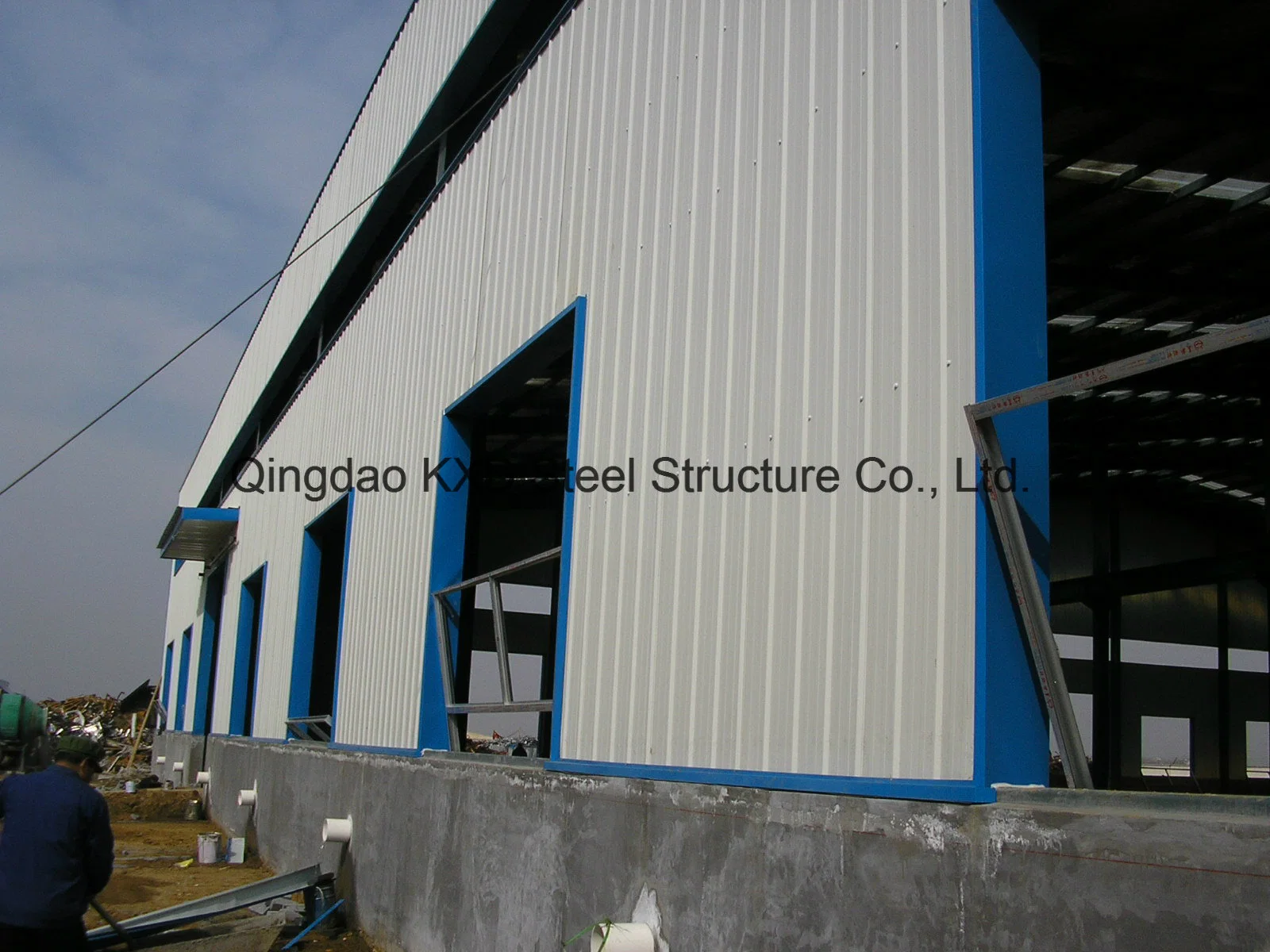 Prefabricated Steel Structure Warehouse Frame (KXD-SSW2168)