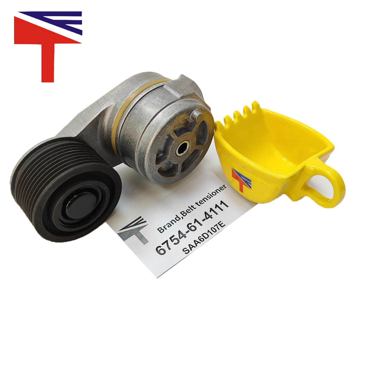 Diesel Engine Belt Tensioner Accessories Parts Number 6754-61-4111 for Engine PC200-8 SAA6d107e