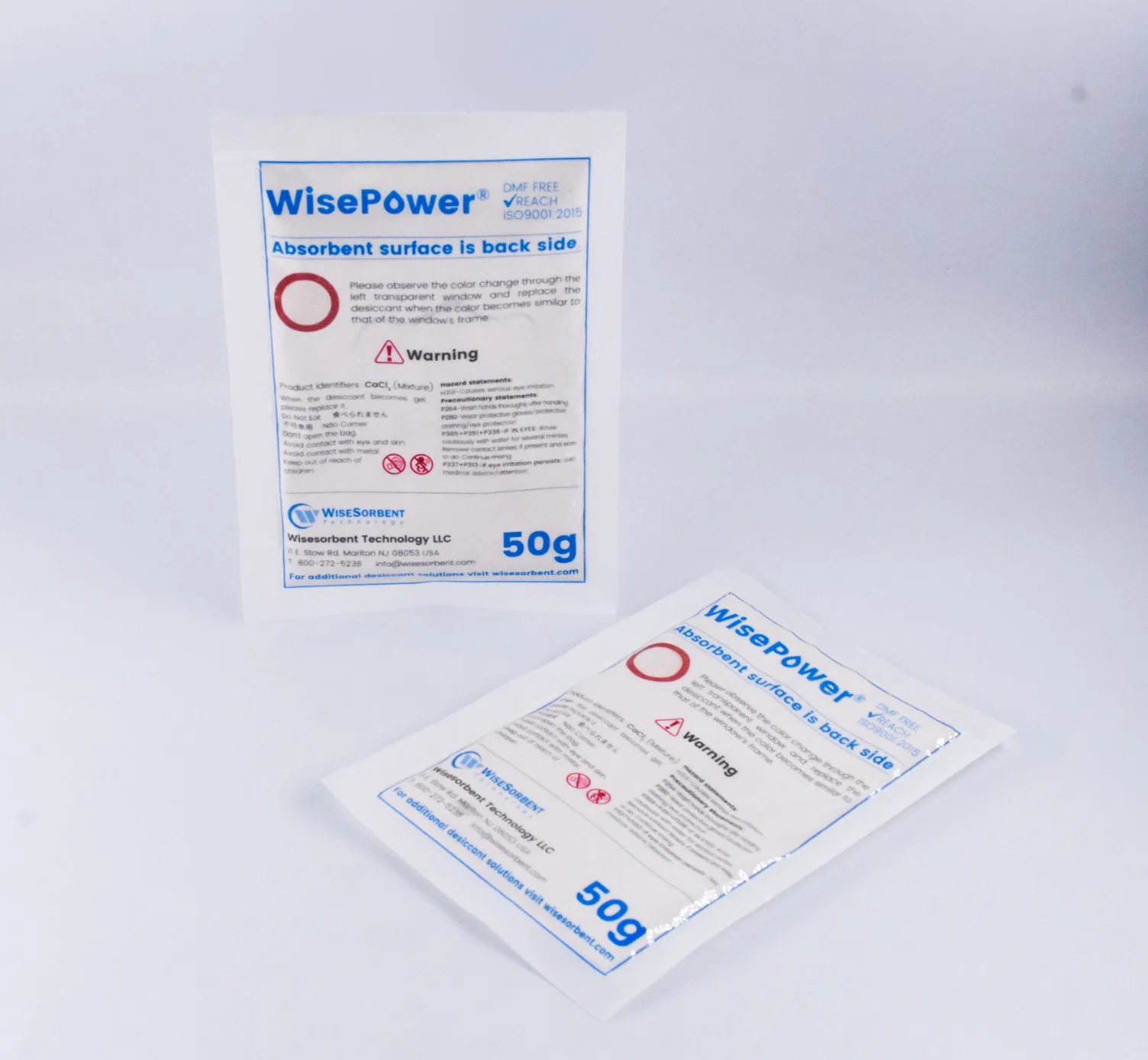 25g color changing high absorption desiccant  ( WisePower )