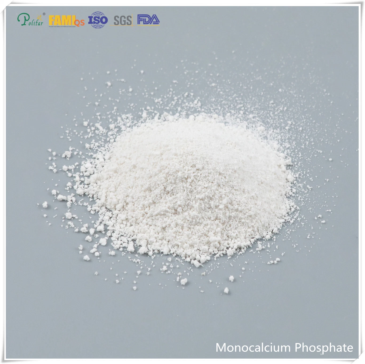 Mono-Dicalcium Phosphate Feed Grade 21% CAS: 7758-23-8 Fami-QS, ISO, FDA