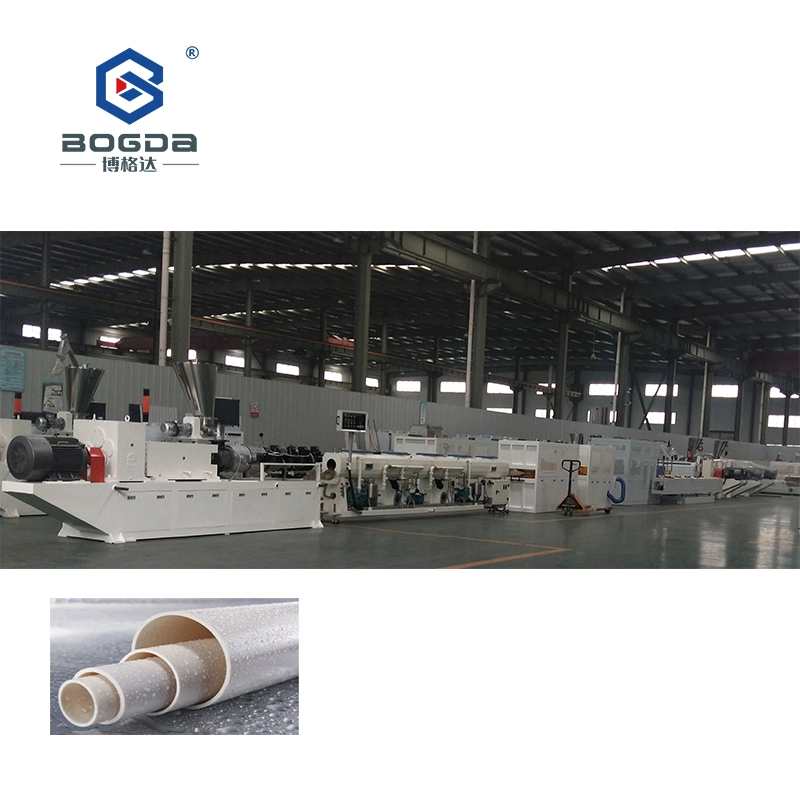 Plastic PVC Pipe Making Machine / Water Supply Drain Pipe Production Line / Pipe Extrusion