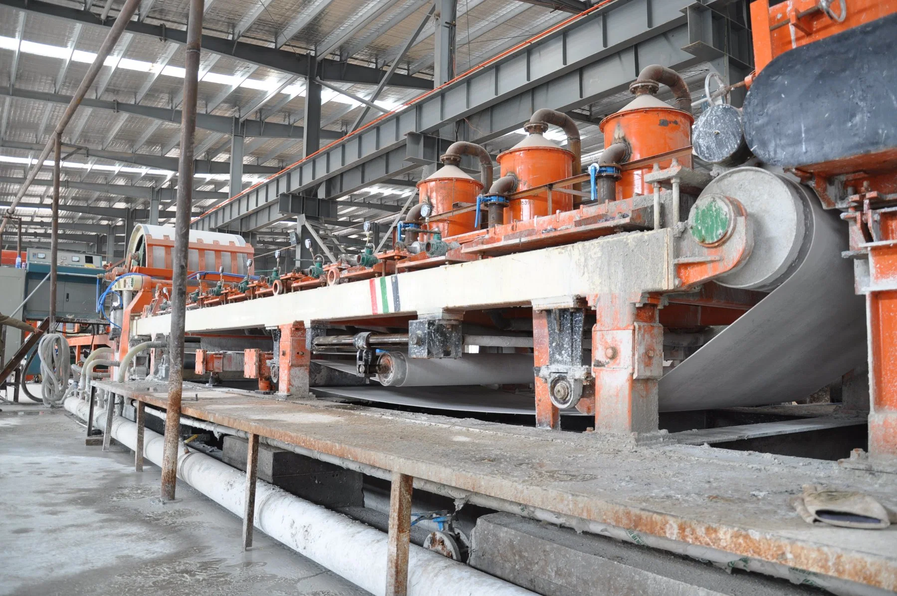 Foaming Cement Board Equipment/Wood Grain Fiber Cement Sheet Equipment