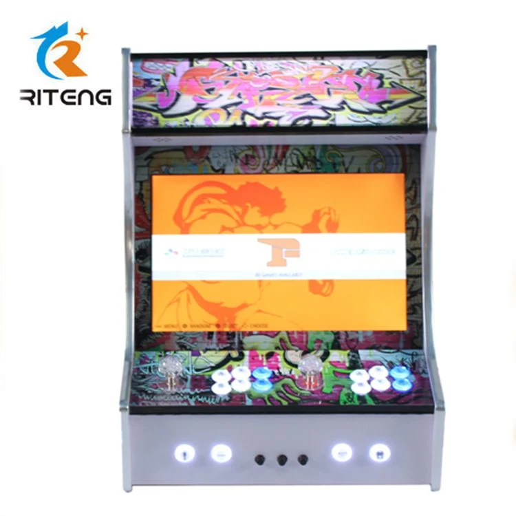 PAC Man Super Customized MDF Wood Arcade Video Cabinet Bartop Arcade Table Console Game Machine Pandoras Box Bartop