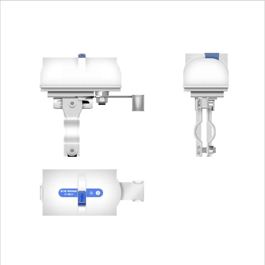 WiFi Tuya Smart controlador de hogar para tubería de agua/tanque de cilindro de gas Con alarma remota