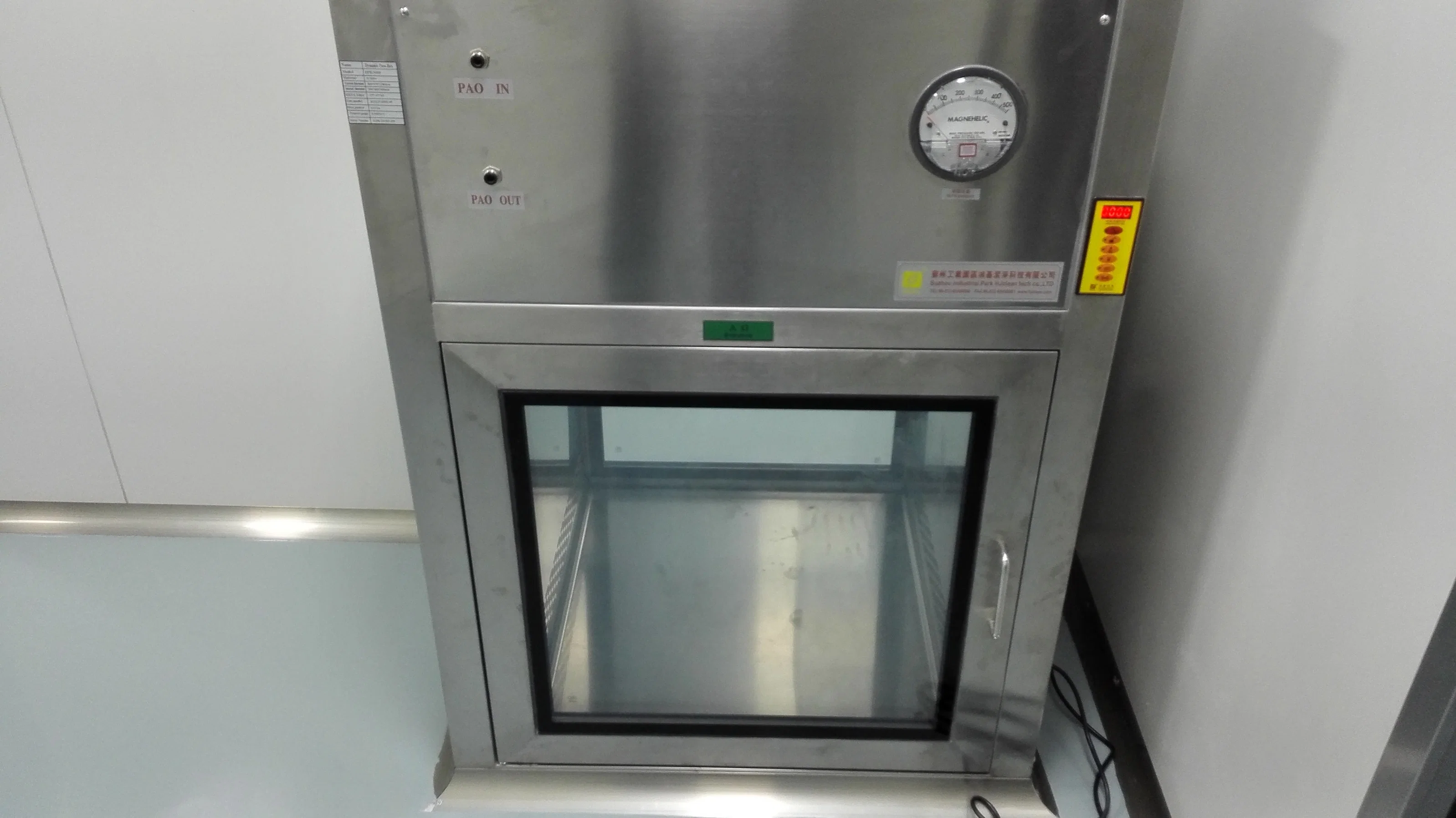 Cleanroom Integrated Supplier Air Lock Interloack Vhp Pass Box for Pharm Plant