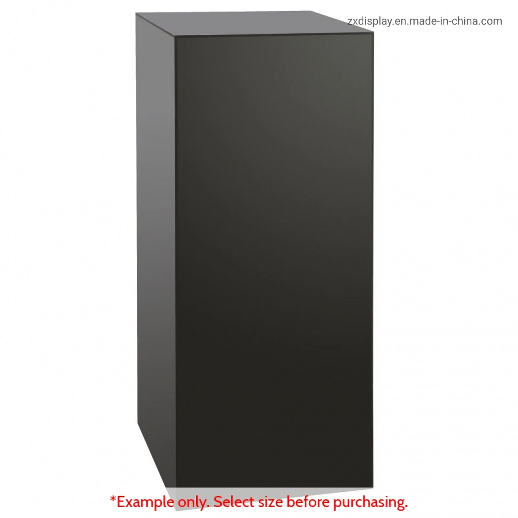 Economy Shop Acrylic Display Pedestals Colored Plexi Exhibition Plinths