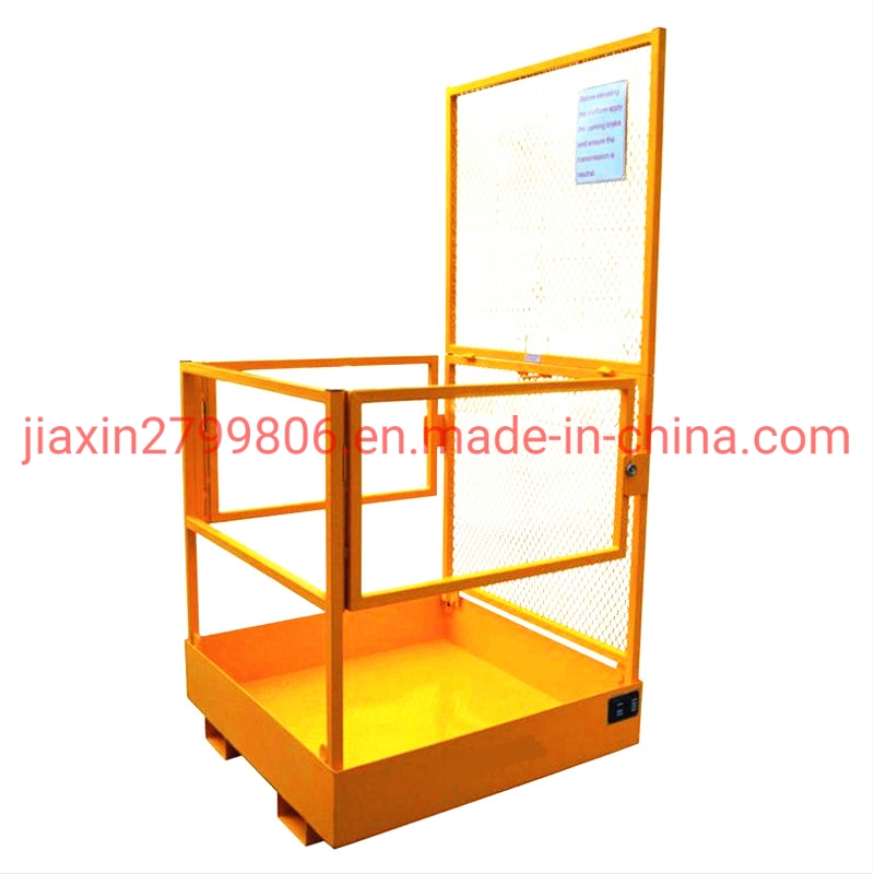 Foklift Attachment Forklift Truck Manned Platform Forklift Cage