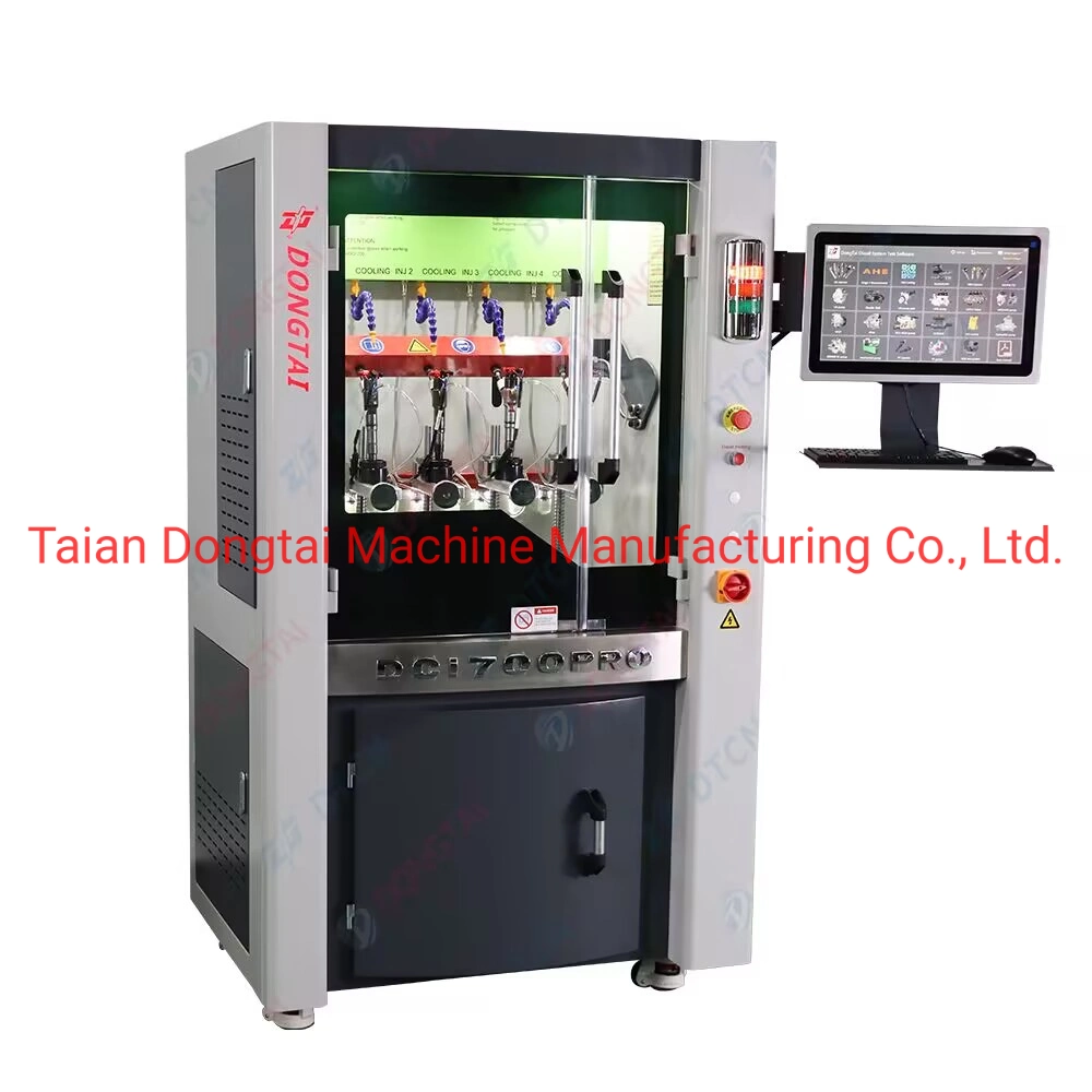 Dongtai New Product Dci700 PRO Common Rail Injector Test Bench for CRI Cr Injector Test 4PCS Injectors at The Same Time