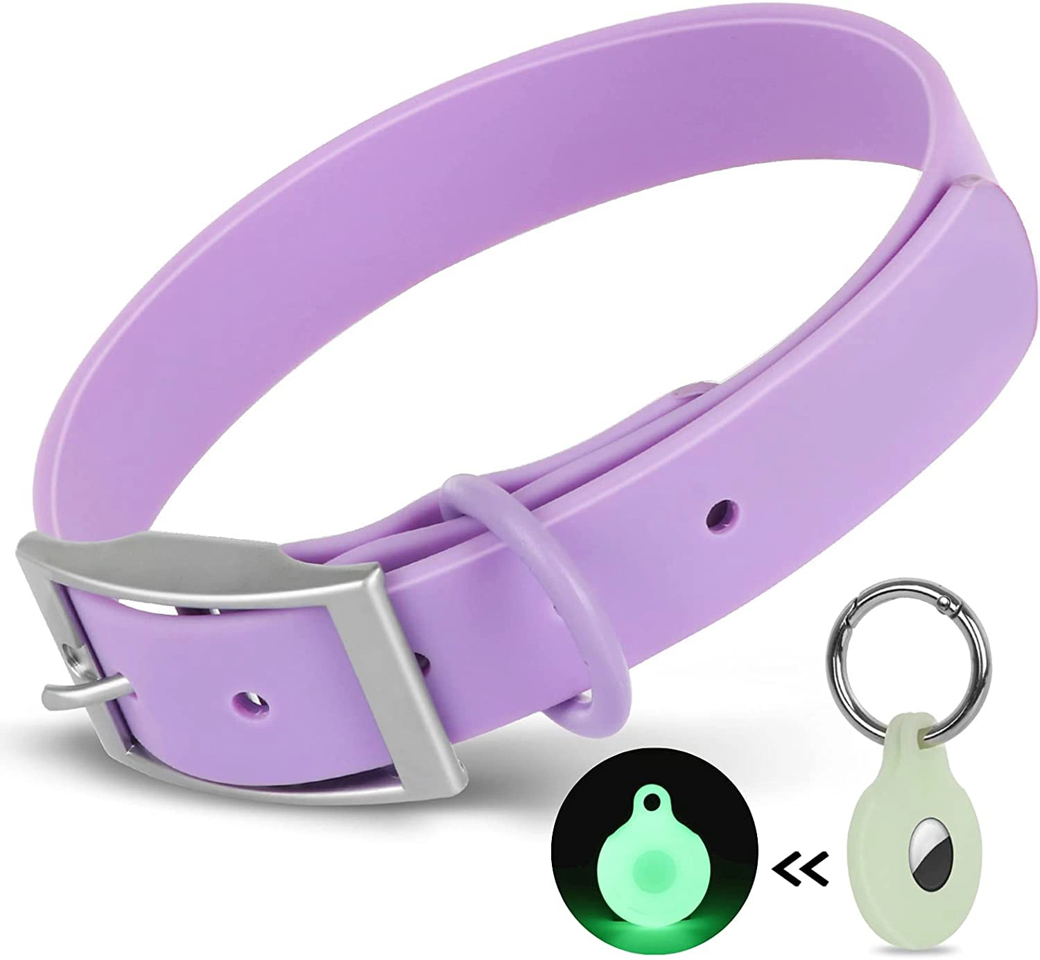 Wasserdichtes PVC-Pet Collar Multi-Color-Set mit Pet-Kabel