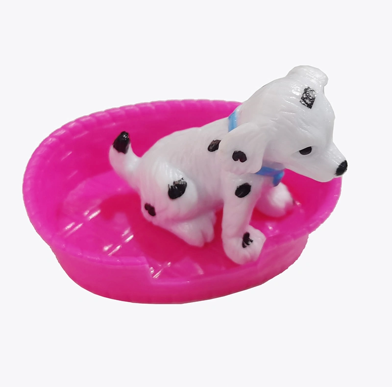 Plastikspielzeug Haustierspielzeug kleines Hundespielzeug für Kinder