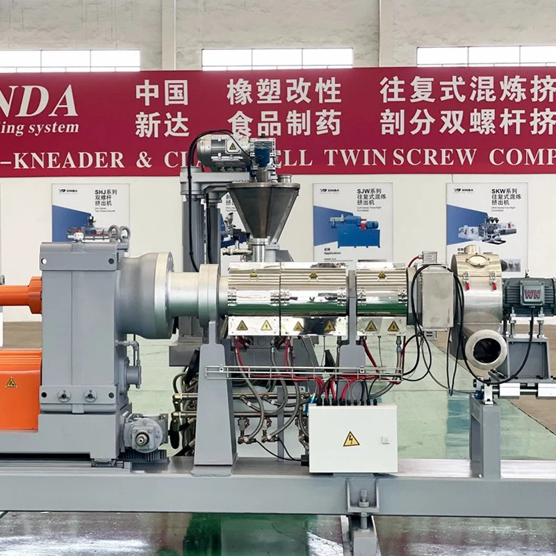 Buss Type Co-Kneader /Single Screw Plastic Granulator Extruder for PE/PVC/PPR/HDPE/XLPE