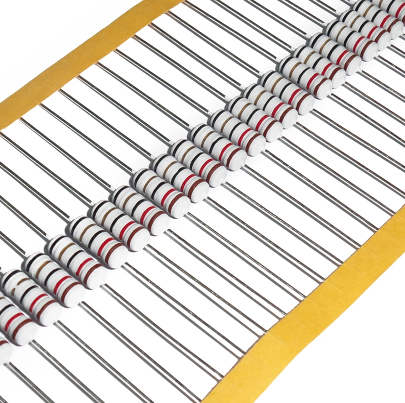 Leiterplatten-Farbringoxidschichtwiderstände 1/4W 1/2W 1W 2W 3W Kupferdraht