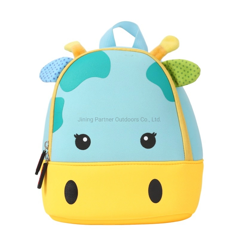 3D Bolsa Escola Berçário Kids Backpack Neoprene mochila crianças Banheira de venda de alta qualidade para mochila Girl Boy