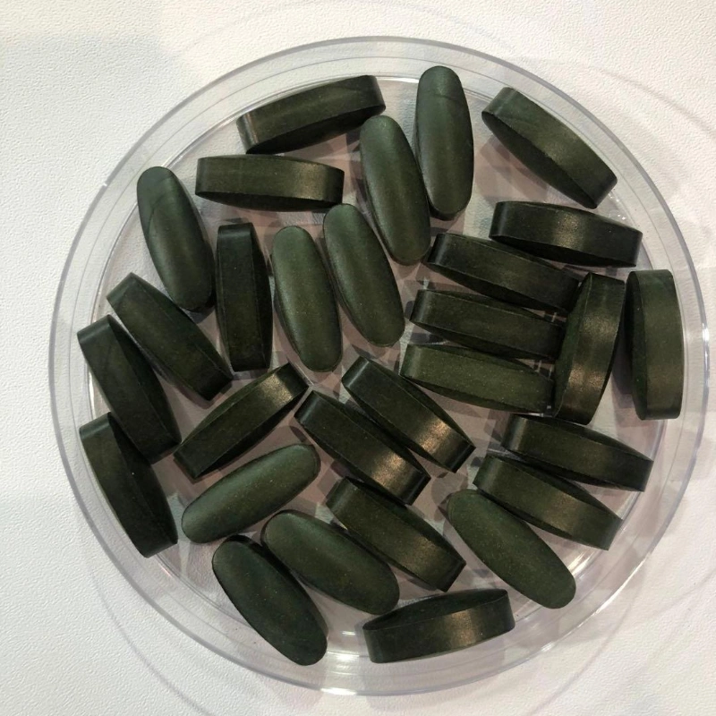 Precio a granel 200mg 250mg 400mg 500mg Tablet La Spirulina platensis orgánicos