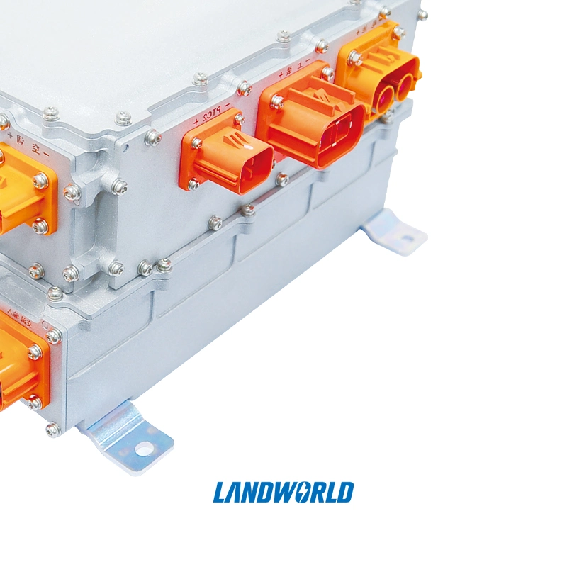 Landworld EV Três em Um 6.6Kw Obc 2KW conversor DC/DC Fonte de Alimentação